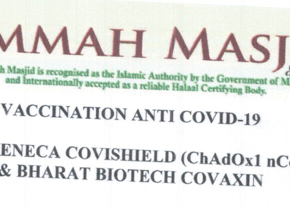 Fatwa issued by Dar Ul Ifta – Astra-Zeneca Covishield & Bharat Biotech Covaxin
